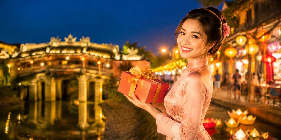 Không khí chợ đêm Hội An với người dùng truy cập trang cá cược thể thao trên di động